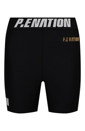 Женские шорты P.E. NATION черного цвета по цене 4995 руб., арт. 21PE1S024 | Фото 1 Женские шорты P.E. NATION черного цвета, арт. 21PE1S024 | Фото 1