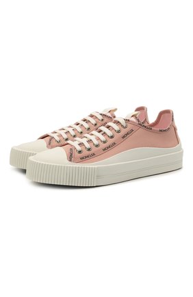 Женские текстильные кеды glissiere MONCLER белого цвета по цене 48300 руб., арт. G1-09B-4M726-40-02SS9 | Фото 1 Женские текстильные кеды glissiere MONCLER белого цвета, арт. G1-09B-4M726-40-02SS9 | Фото 1