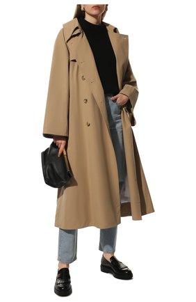 Женский шерстяной свитер SAINT LAURENT черного цвета по цене 93950 руб., арт. 609356/YAFH2 | Фото 2 Женский шерстяной свитер SAINT LAURENT черного цвета, арт. 609356/YAFH2 | Фото 2