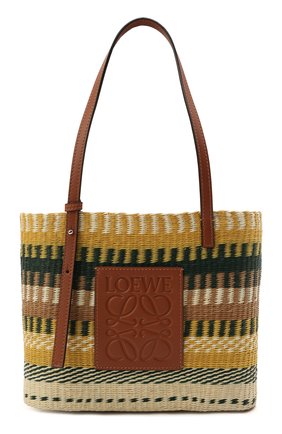 Женский сумка basket small loewe x paula's ibiza LOEWE желтого цвета по цене 47150 руб., арт. A223099X07 | Фото 1 Женский сумка basket small loewe x paula's ibiza LOEWE желтого цвета, арт. A223099X07 | Фото 1