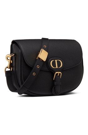 Женская сумка dior bobby medium DIOR черного цвета по цене 290000 руб., арт. M9319UBBNM900 | Фото 2 Женская сумка dior bobby medium DIOR черного цвета, арт. M9319UBBNM900 | Фото 2 (Сумки-технические: Сумки через плечо; Материал: Натуральная кожа; Размер: medium)