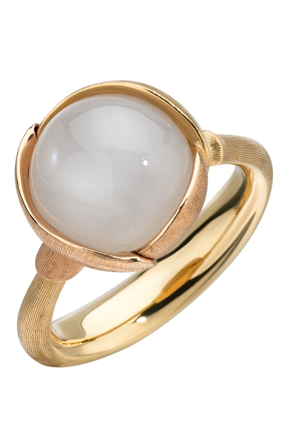 Женские кольцо OLE LYNGGAARD COPENHAGEN бесцветного цвета, арт. A2651-406 | Фото 1 (Драгоценные камни: Другие; Материал сплава: Розовое золото)