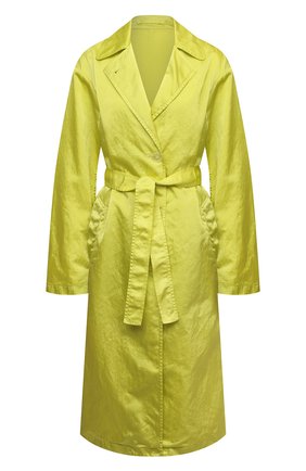 Женский плащ DRIES VAN NOTEN светло-зеленого цвета по цене 109000 руб., арт. 211-10240-2171 | Фото 1 Женский плащ DRIES VAN NOTEN светло-зеленого цвета, арт. 211-10240-2171 | Фото 1