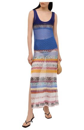 Женское платье из вискозы MISSONI разноцветного цвета по цене 49350 руб., арт. MMQ00244/BR00E4 | Фото 2 Женское платье из вискозы MISSONI разноцветного цвета, арт. MMQ00244/BR00E4 | Фото 2