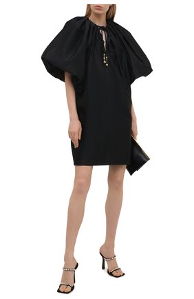 Женское платье LANVIN черного цвета по цене 179500 руб., арт. RW-DR0005-4878-E21 | Фото 2 Женское платье LANVIN черного цвета, арт. RW-DR0005-4878-E21 | Фото 2