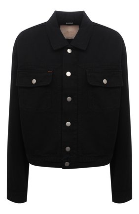 Женская джинсовая куртка CALVIN KLEIN JEANS черного цвета по цене 26400 руб., арт. K10K108256 | Фото 1 Женская джинсовая куртка CALVIN KLEIN JEANS черного цвета, арт. K10K108256 | Фото 1