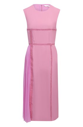 Женское платье из вискозы CHLOÉ розового цвета по цене 294000 руб., арт. CHC21UR017030 | Фото 1 Женское платье из вискозы CHLOÉ розового цвета, арт. CHC21UR017030 | Фото 1 (Длина Ж (юбки, платья, шорты): Миди; Случай: Вечерний; Материал внешний: Вискоза; Стили: Романтичный; Женское Кросс-КТ: Платье-одежда; Материал подклада: Синтетический материал; Региональные ограничения белый список (Axapta Mercury): RU; Рукава: Без рукавов)