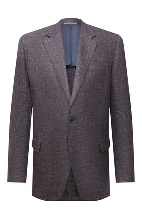 Мужской пиджак из шерсти и шелка CANALI синего цвета по цене 142500 руб., арт. 21280/CU00383/60-64 | Фото 1 Мужской пиджак из шерсти и шелка CANALI синего цвета, арт. 21280/CU00383/60-64 | Фото 1
