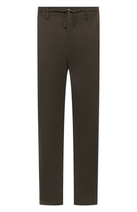 Мужские хлопковые брюки EDUARD DRESSLER темно-зеленого цвета, арт. 150138/51W09 | Фото 1 (Стили: Кэжуэл; Big sizes: Big Sizes; Случай: Повседневный; Длина (брюки, джинсы): Стандартные; Материал внешний: Хлопок; Силуэт М (брюки): Чиносы)