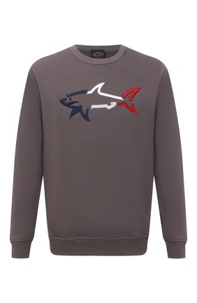 Мужской хлопковый свитшот PAUL&SHARK коричневого цвета по цене 28100 руб., арт. 21411851/C00 | Фото 1 Мужской хлопковый свитшот PAUL&SHARK коричневого цвета, арт. 21411851/C00 | Фото 1