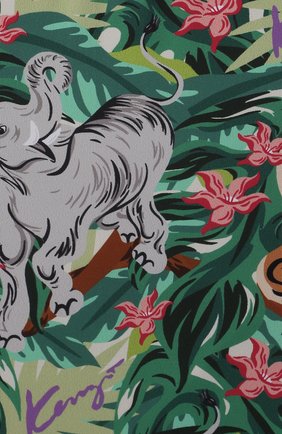 Детского слитный купальник KENZO зеленого цвета по цене 6720 руб., арт. K00002 | Фото 3 Детского слитный купальник KENZO зеленого цвета, арт. K00002 | Фото 3