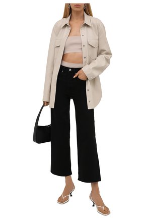 Женский шелковый топ JIL SANDER светло-розового цвета по цене 47500 руб., арт. JSWS764307-WSY28008 | Фото 2 Женский шелковый топ JIL SANDER светло-розового цвета, арт. JSWS764307-WSY28008 | Фото 2 (Материал внешний: Шелк; Длина (для топов): Укороченные; Кросс-КТ: без рукавов, Трикотаж; Стили: Минимализм)