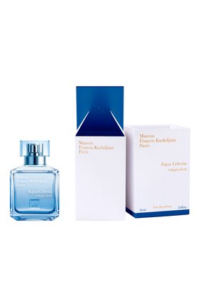 Парфюмерная вода aqua celestia cologne forte (70ml) MAISON FRANCIS KURKDJIAN бесцветного цвета по цене 17000 руб., арт. 1023402 | Фото 2 Парфюмерная вода aqua celestia cologne forte (70ml) MAISON FRANCIS KURKDJIAN бесцветного цвета, арт. 1023402 | Фото 2 (Тип продукта - парфюмерия: Парфюмерная вода; Ограничения доставки: flammable)