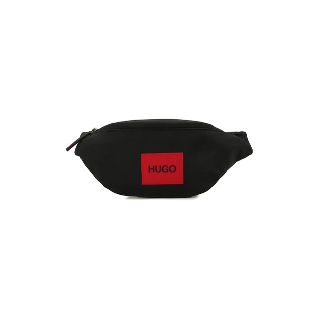 Текстильная поясная сумка HUGO 50455547, цвет чёрный, размер NS - фото 1