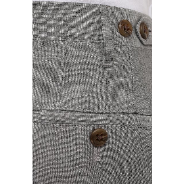фото Брюки из шерсти и льна corneliani