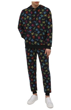 Мужской хлопковое худи MOSCHINO черного цвета по цене 24750 руб., арт. A1709/8109 | Фото 2 Мужской хлопковое худи MOSCHINO черного цвета, арт. A1709/8109 | Фото 2