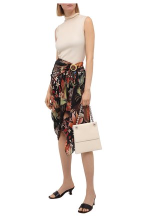 Женская шелковая юбка LANVIN разноцветного цвета по цене 95200 руб., арт. RW-ST0007-4900-E21 | Фото 2 Женская шелковая юбка LANVIN разноцветного цвета, арт. RW-ST0007-4900-E21 | Фото 2 (Длина Ж (юбки, платья, шорты): Миди; Стили: Романтичный; Женское Кросс-КТ: Юбка-одежда; Материал внешний: Шелк)