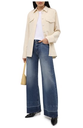 Женские джинсы FRAME DENIM синего цвета по цене 31200 руб., арт. MPJRH385 | Фото 2 Женские джинсы FRAME DENIM синего цвета, арт. MPJRH385 | Фото 2