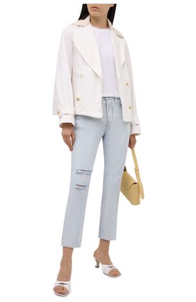 Женские джинсы FRAME DENIM голубого цвета по цене 28950 руб., арт. L0J385/F | Фото 2 Женские джинсы FRAME DENIM голубого цвета, арт. L0J385/F | Фото 2