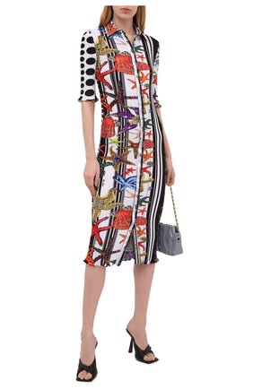Женское платье VERSACE разноцветного цвета по цене 189500 руб., арт. A89232/1F01292 | Фото 2 Женское платье VERSACE разноцветного цвета, арт. A89232/1F01292 | Фото 2