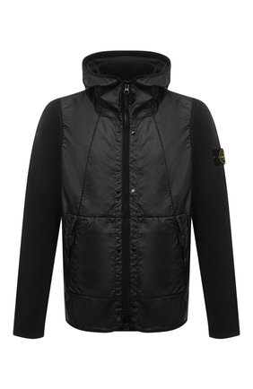 Мужской комплект из толстовки и жилета STONE ISLAND черного цвета по цене 75250 руб., арт. 741563352 | Фото 1 Мужской комплект из толстовки и жилета STONE ISLAND черного цвета, арт. 741563352 | Фото 1