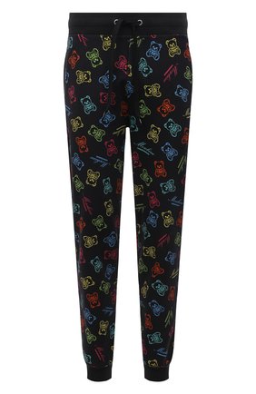 Мужские хлопковые джоггеры MOSCHINO черного цвета по цене 19500 руб., арт. A4308/8109 | Фото 1 Мужские хлопковые джоггеры MOSCHINO черного цвета, арт. A4308/8109 | Фото 1