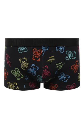 Мужские хлопковые боксеры MOSCHINO черного цвета по цене 6160 руб., арт. A4703/8108 | Фото 1 Мужские хлопковые боксеры MOSCHINO черного цвета, арт. A4703/8108 | Фото 1