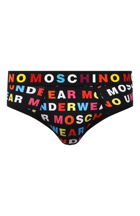Мужские хлопковые брифы MOSCHINO разноцветного цвета по цене 6995 руб., арт. A4710/8107 | Фото 1 Мужские хлопковые брифы MOSCHINO разноцветного цвета, арт. A4710/8107 | Фото 1