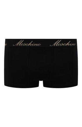 Мужские хлопковые боксеры MOSCHINO черного цвета по цене 5905 руб., арт. A4762/8101 | Фото 1 Мужские хлопковые боксеры MOSCHINO черного цвета, арт. A4762/8101 | Фото 1