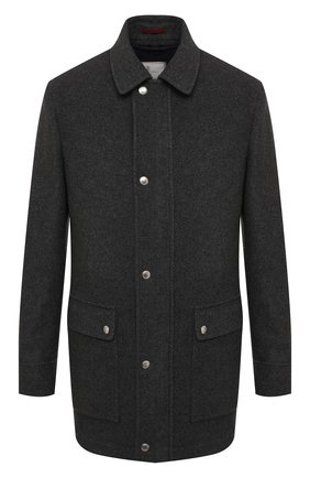 Мужской комплект из пальто и жилета BRUNELLO CUCINELLI серого цвета по цене 532500 руб., арт. MT4976445 | Фото 1 Мужской комплект из пальто и жилета BRUNELLO CUCINELLI серого цвета, арт. MT4976445 | Фото 1