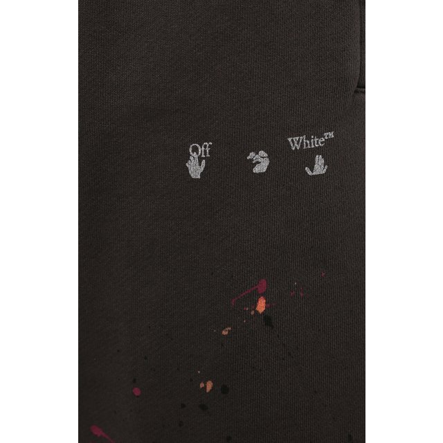 фото Хлопковые шорты off-white