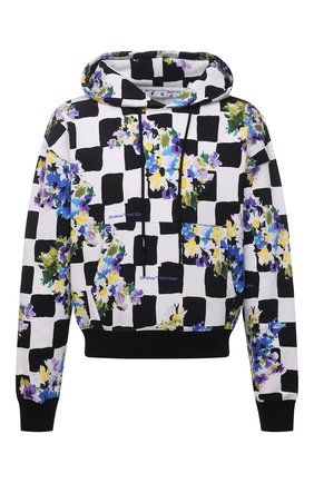 Мужской хлопковое худи OFF-WHITE разноцветного цвета по цене 61450 руб., арт. 0MBB037S21FLE010 | Фото 1 Мужской хлопковое худи OFF-WHITE разноцветного цвета, арт. 0MBB037S21FLE010 | Фото 1 (Длина (для топов): Стандартные; Мужское Кросс-КТ: Худи-одежда; Стили: Спорт-шик; Принт: С принтом; Материал внешний: Хлопок; Рукава: Длинные)