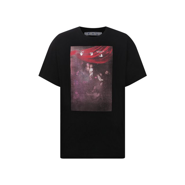 фото Хлопковая футболка off-white