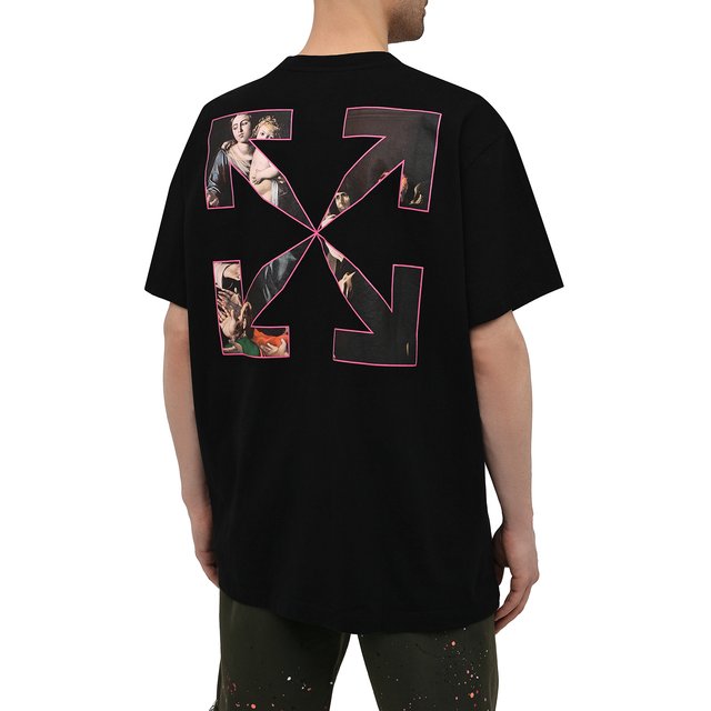 фото Хлопковая футболка off-white