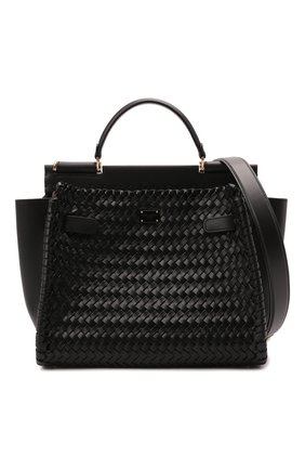 Женская сумка sicily 62 medium DOLCE & GABBANA черного цвета по цене 299500 руб., арт. BB6891/A0398 | Фото 6 Женская сумка sicily 62 medium DOLCE & GABBANA черного цвета, арт. BB6891/A0398 | Фото 6