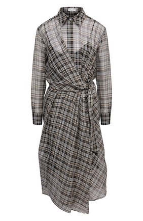 Женское платье BRUNELLO CUCINELLI коричневого цвета по цене 278500 руб., арт. MP754A4809 | Фото 1 Женское платье BRUNELLO CUCINELLI коричневого цвета, арт. MP754A4809 | Фото 1
