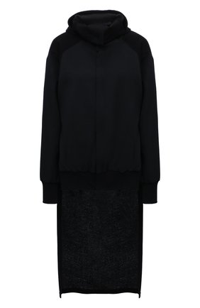 Женский шерстяной кардиган YOHJI YAMAMOTO черного цвета по цене 134000 руб., арт. FD-J10-100 | Фото 1 Женский шерстяной кардиган YOHJI YAMAMOTO черного цвета, арт. FD-J10-100 | Фото 1