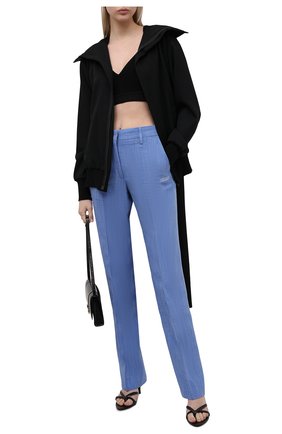 Женский шерстяной кардиган YOHJI YAMAMOTO черного цвета по цене 134000 руб., арт. FD-J10-100 | Фото 2 Женский шерстяной кардиган YOHJI YAMAMOTO черного цвета, арт. FD-J10-100 | Фото 2