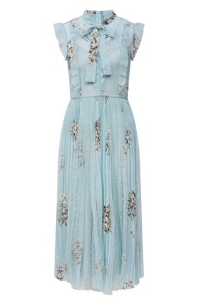 Женское платье REDVALENTINO светло-голубого цвета по цене 104500 руб., арт. VR0VAZ85/5SR | Фото 1 Женское платье REDVALENTINO светло-голубого цвета, арт. VR0VAZ85/5SR | Фото 1