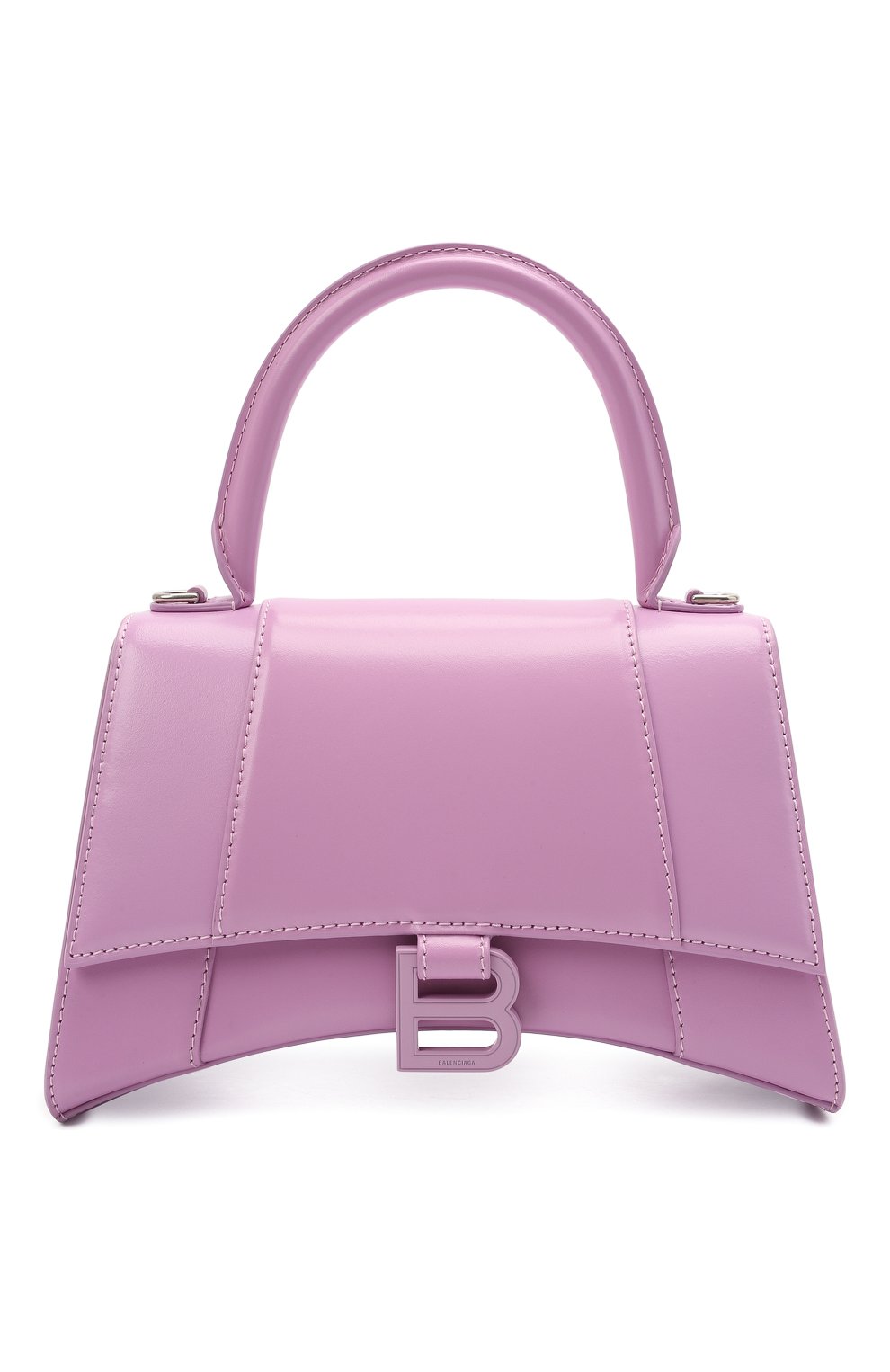 Женская сумка hourglass s BALENCIAGA сиреневого цвета, арт. 593546/1QJ4I | Фото 1