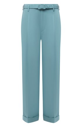Женские брюки из вискозы RALPH LAUREN голубого цвета по цене 109000 руб., арт. 290845622 | Фото 1 Женские брюки из вискозы RALPH LAUREN голубого цвета, арт. 290845622 | Фото 1