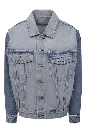 Женская джинсовая куртка MOUSSY голубого цвета по цене 39700 руб., арт. 025ESC11-1250 | Фото 1 Женская джинсовая куртка MOUSSY голубого цвета, арт. 025ESC11-1250 | Фото 1