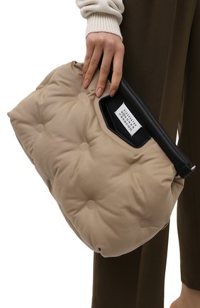 Женская сумка glam slam MAISON MARGIELA бежевого цвета по цене 142000 руб., арт. S61WG0034/P4086 | Фото 2 Женская сумка glam slam MAISON MARGIELA бежевого цвета, арт. S61WG0034/P4086 | Фото 2