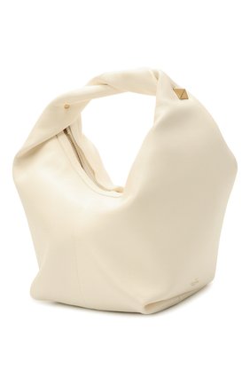 Женская сумка roman stud small VALENTINO кремвого цвета по цене 239500 руб., арт. VW0B0J15/BSF | Фото 4 Женская сумка roman stud small VALENTINO кремвого цвета, арт. VW0B0J15/BSF | Фото 4 (Сумки-технические: Сумки top-handle; Материал: Натуральная кожа; Размер: small)