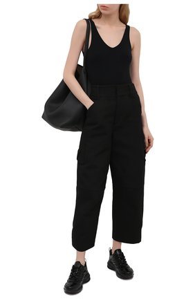 Женские кожаные кроссовки giv 1 GIVENCHY черного цвета по цене 86300 руб., арт. BE001ME10S | Фото 2 Женские кожаные кроссовки giv 1 GIVENCHY черного цвета, арт. BE001ME10S | Фото 2