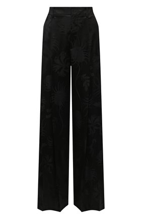 Женские брюки из вискозы JW ANDERSON черного цвета по цене 79950 руб., арт. TR0126 PG0498 | Фото 1 Женские брюки из вискозы JW ANDERSON черного цвета, арт. TR0126 PG0498 | Фото 1