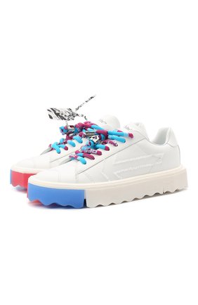 Женские кожаные кеды sponge OFF-WHITE разноцветного цвета по цене 49950 руб., арт. 0WIA264S21LEA0010110 | Фото 1 Женские кожаные кеды sponge OFF-WHITE разноцветного цвета, арт. 0WIA264S21LEA0010110 | Фото 1