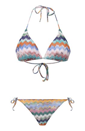 Женский раздельный купальник MISSONI разноцветного цвета по цене 37500 руб., арт. MMP00006/BR00E8 | Фото 1 Женский раздельный купальник MISSONI разноцветного цвета, арт. MMP00006/BR00E8 | Фото 1
