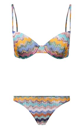 Женский раздельный купальник MISSONI разноцветного цвета по цене 45150 руб., арт. MMP00122/BR00E8 | Фото 1 Женский раздельный купальник MISSONI разноцветного цвета, арт. MMP00122/BR00E8 | Фото 1