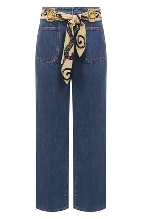 Женские джинсы LANVIN темно-синего цвета по цене 94950 руб., арт. RW-TR0023-D002-E21 | Фото 1 Женские джинсы LANVIN темно-синего цвета, арт. RW-TR0023-D002-E21 | Фото 1